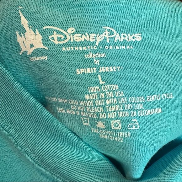 NWT Walt Disney World Spirit Jersey Iridescent Adult Size Large Teal Purple C16 - Picture 8 of 15